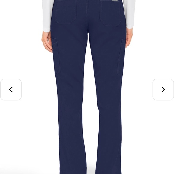 Med Couture Yoga Waist Cargo Scrub Pant - Picture 7 of 8